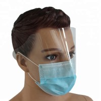 Single-Use Non-woven Fabric Face Mask  with Shield