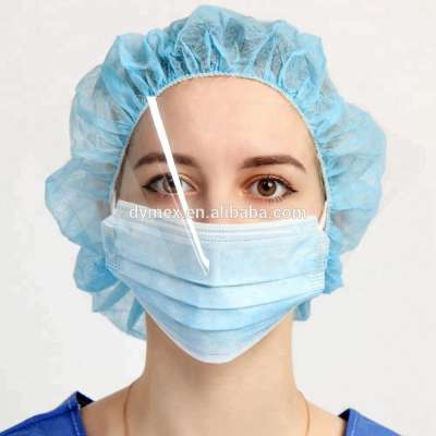 3/4 face shield /surgical eye visor /disposable medical face mask with splash shield